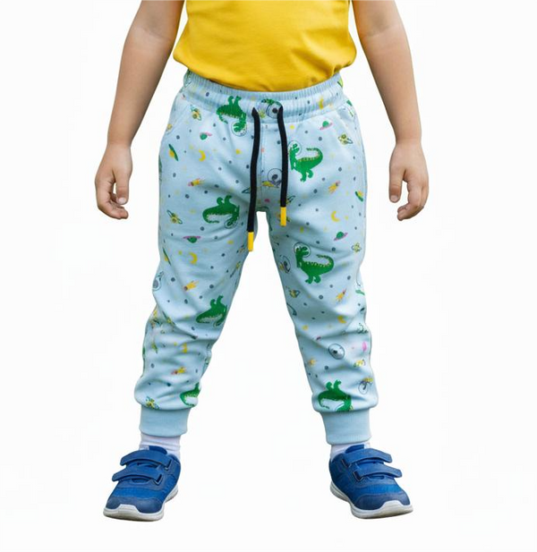 Boys Terry Light Blue Trousers