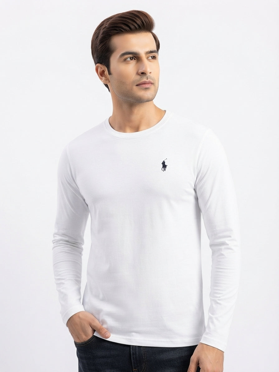 Al Noor Essential Full Sleeve Crew Neck T-Shirt