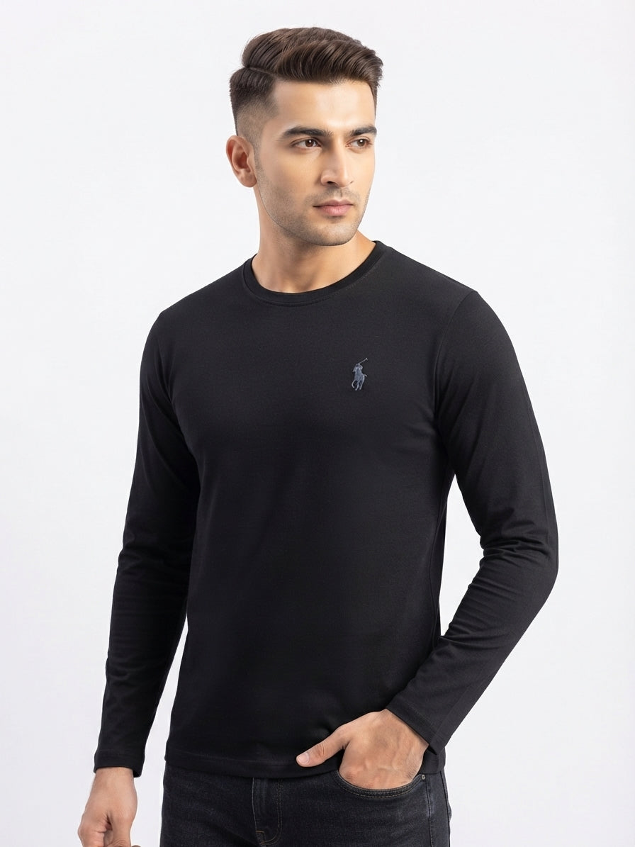 Al Noor Essential Full Sleeve Crew Neck T-Shirt