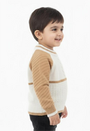 Cozy Striped Color Block Knit Sweater