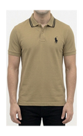 Big & Tall Beige Polo T shirt