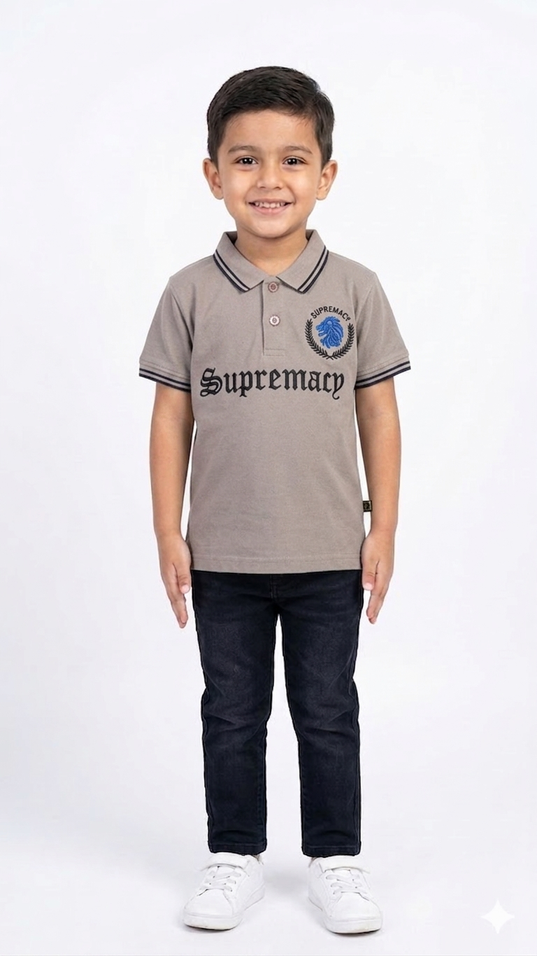 Premium Boys "Supremacy" Polo Shirt