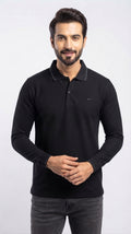 Al Noor Men’s Classic Long Sleeve Polo Tee