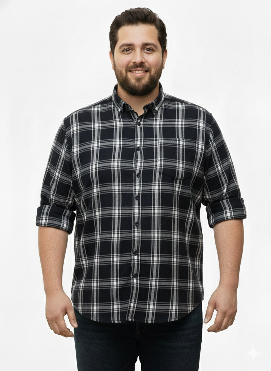 Black & White Stylish Check