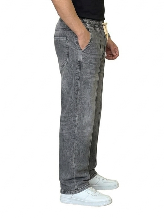 Men’s Signature Straight-Fit Joggers-Light Grey