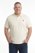Premium Oversized Small Logo Polo T-Shirts