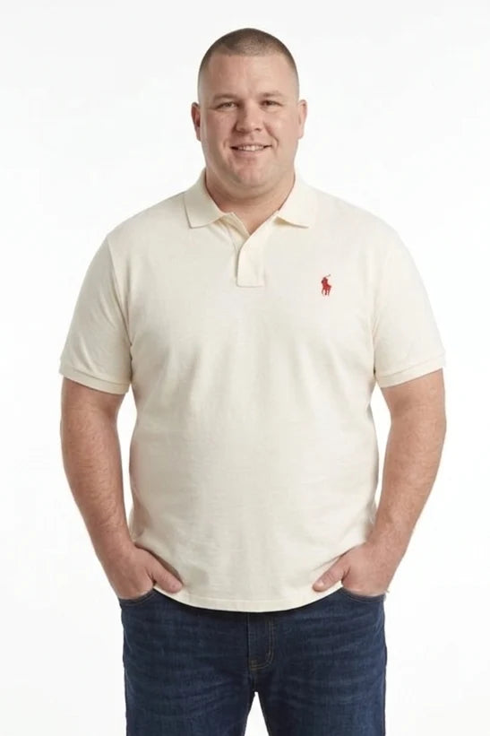 Premium Oversized Small Logo Polo T-Shirts