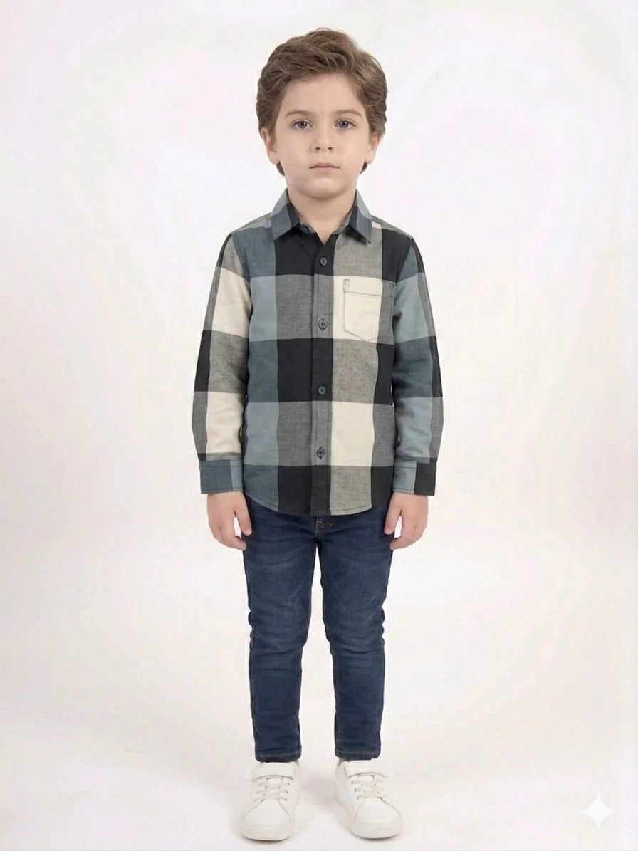 Classic Checkered Shirts for Kids