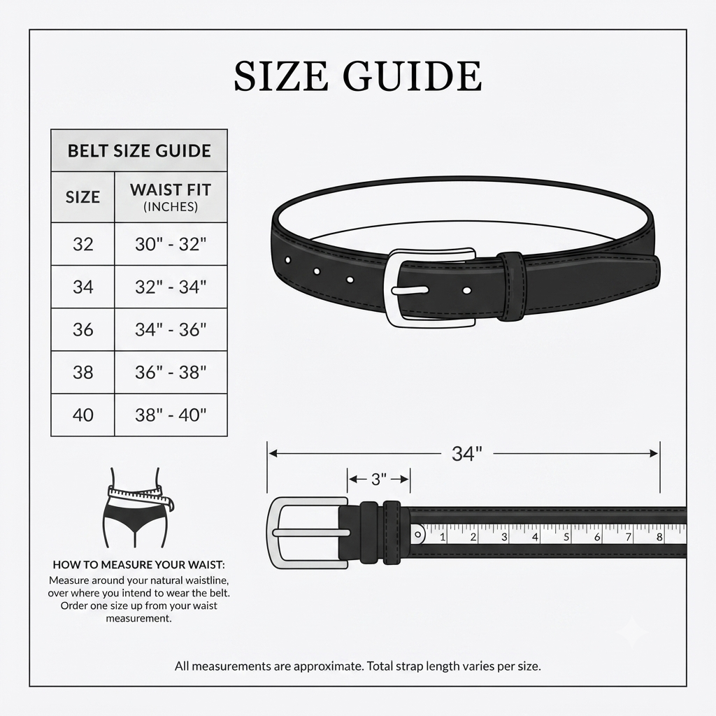 Men's Classic Black & Brown Reversible Leather Belt detailed image