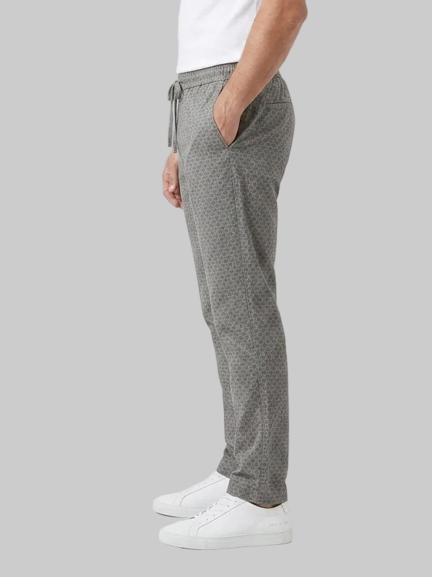 Sleeping Wear Cotton Beige Trouser