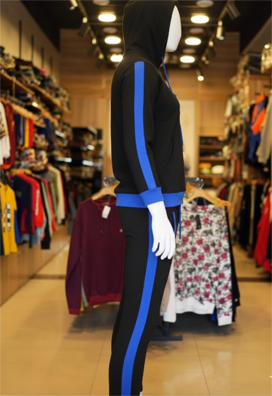 Black Men's Athletic Track Suits