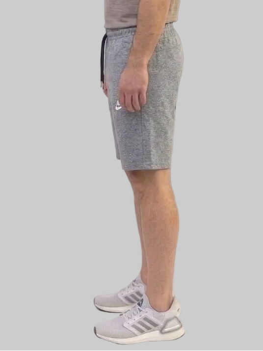 Men's Nike Sportswear Light Grey Knit Shorts