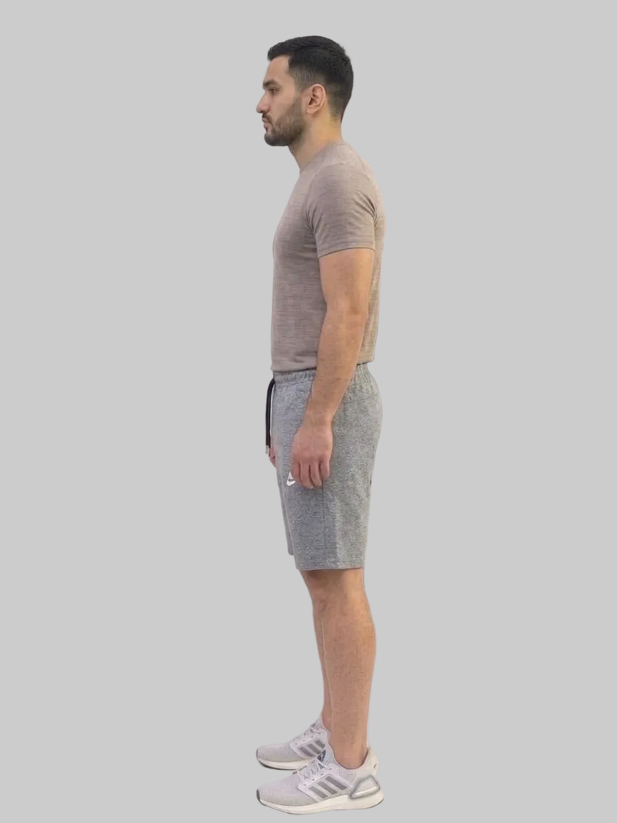 Men's Nike Sportswear Light Grey Knit Shorts