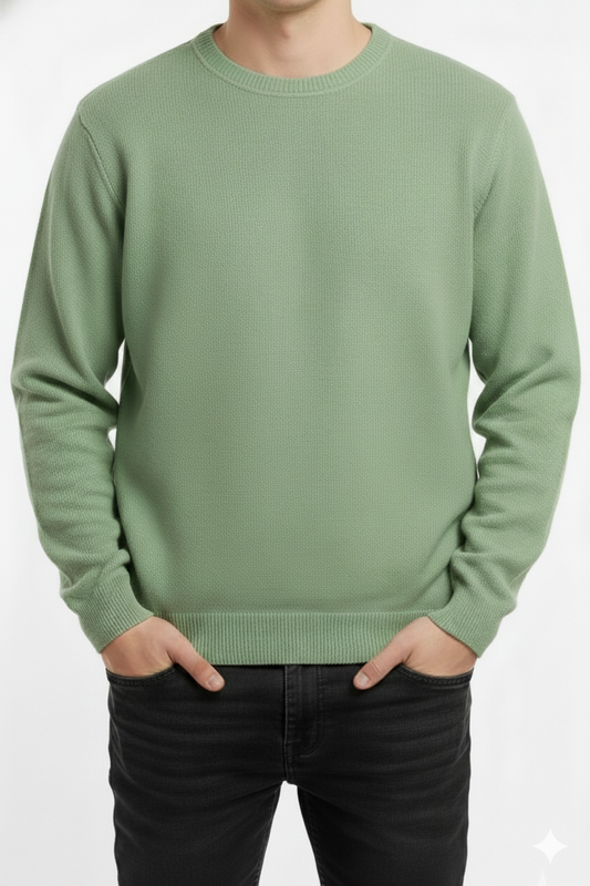 Plus Size Green Sweat Shirt