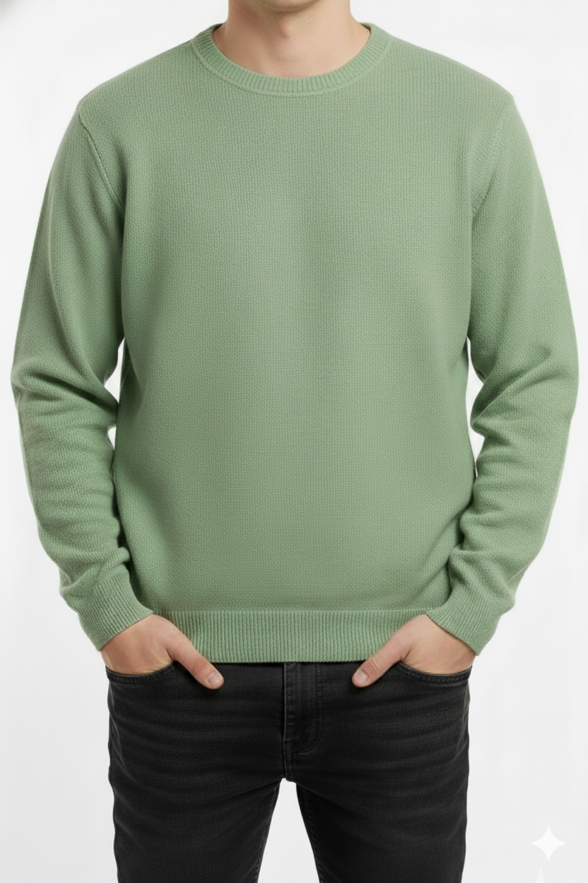 Plus Size Green Sweat Shirt