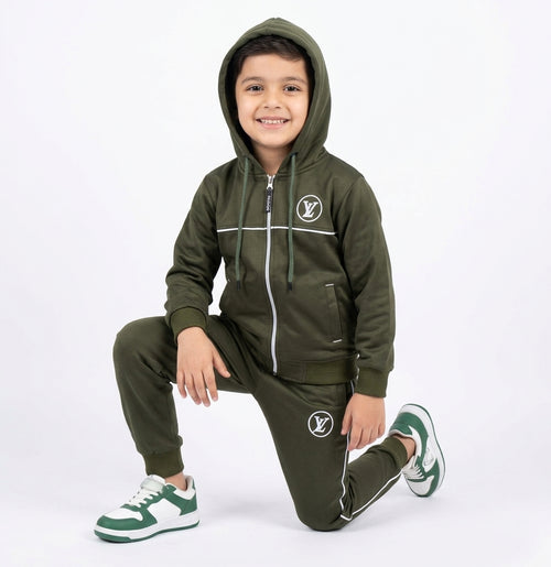 Al Noor Kids’ Modern Winter Scuba Tracksuit