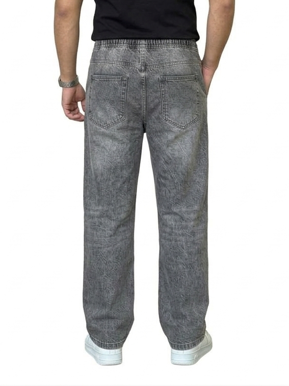 Men’s Signature Straight-Fit Joggers-Light Grey