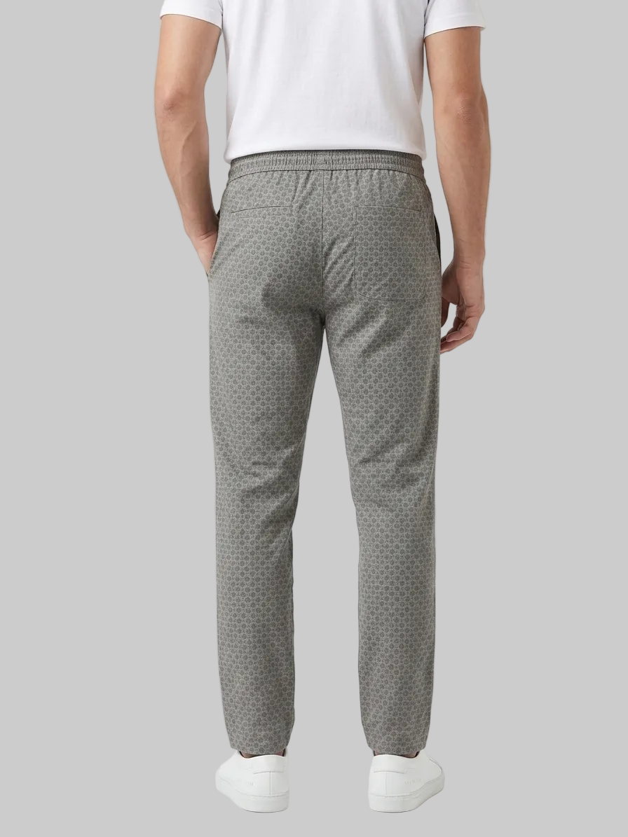 Sleeping Wear Cotton Beige Trouser