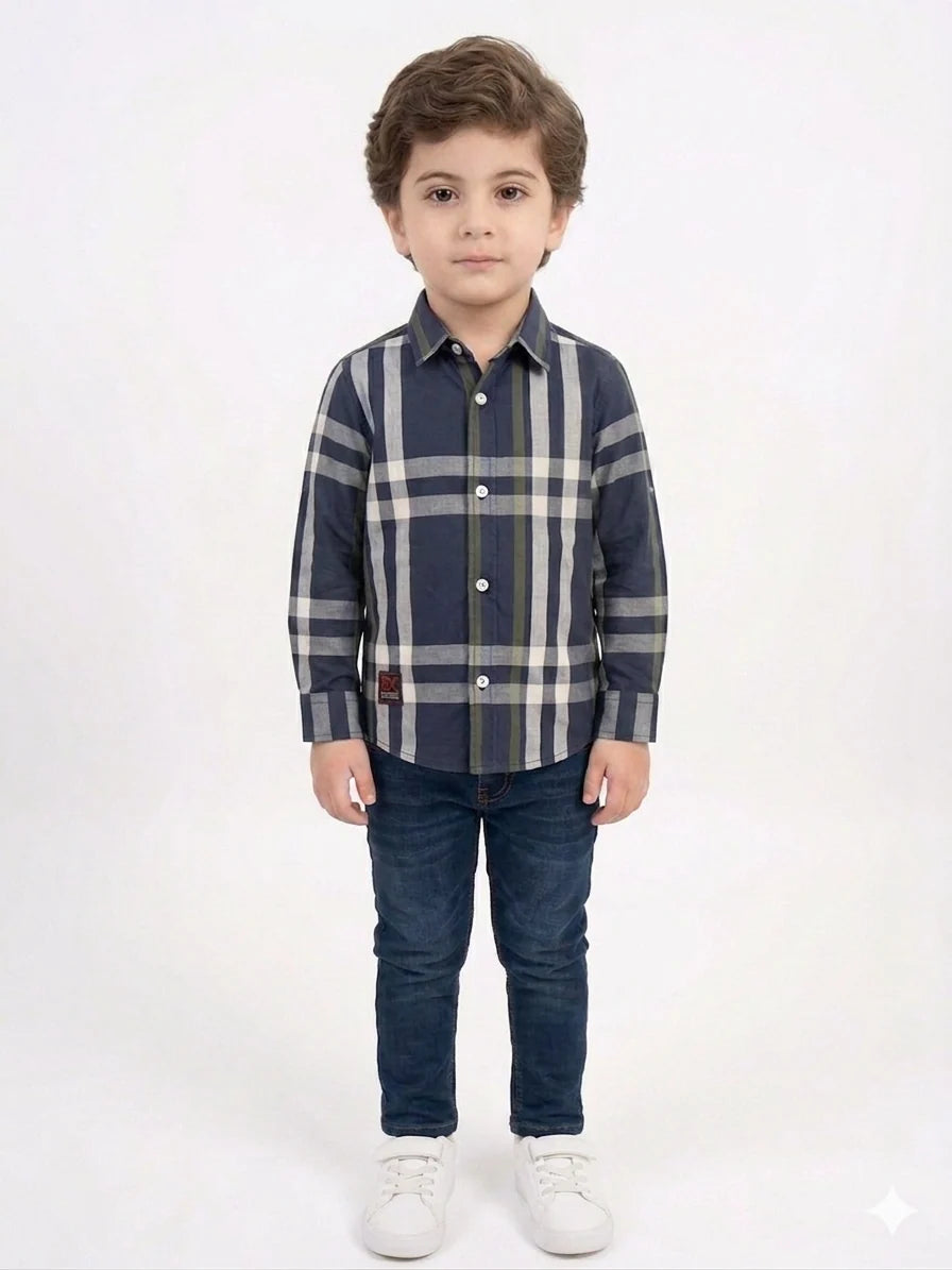 Classic Checkered Shirts for Kids