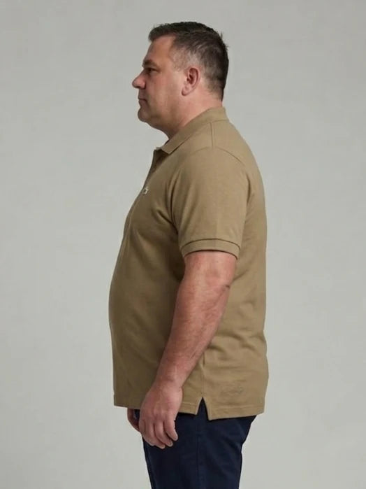 Men's 4XL & 5XL Lacoste-Style Polo Shirts