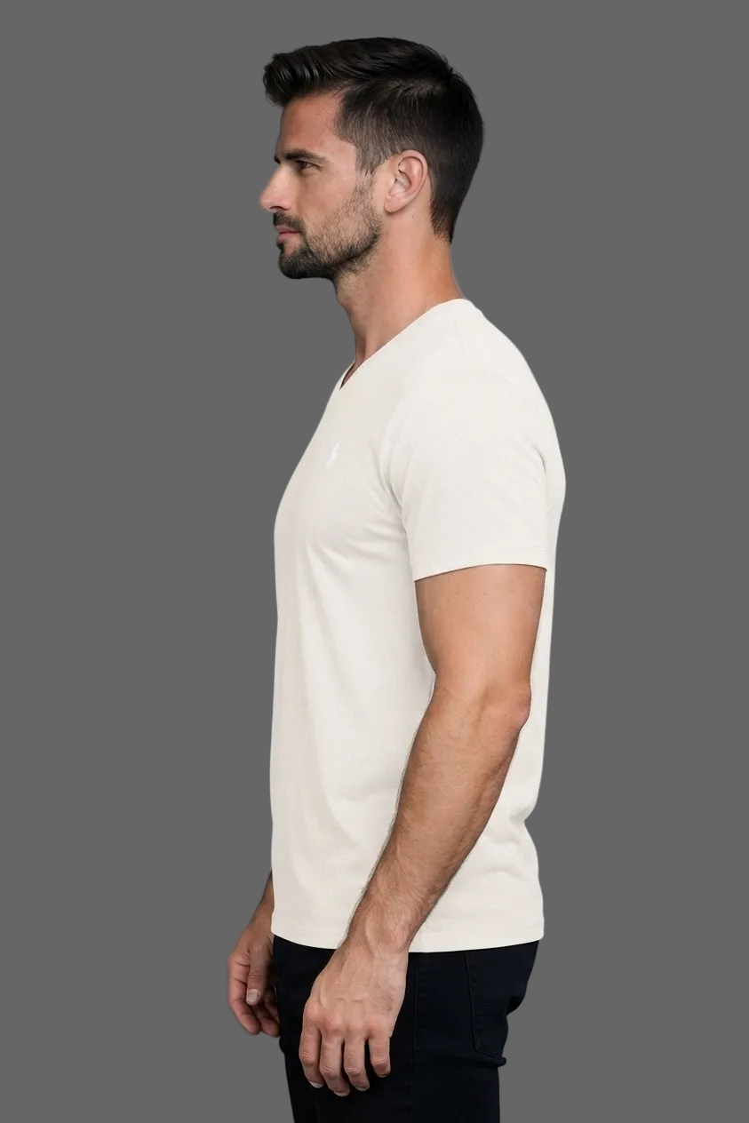 Men Classic Everyday Comfort V‑Neck Tee