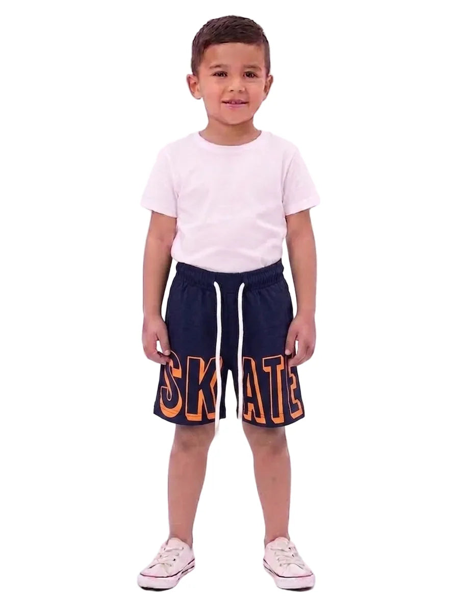 Boys' Athletic Shorts – Sporty Side Stripe