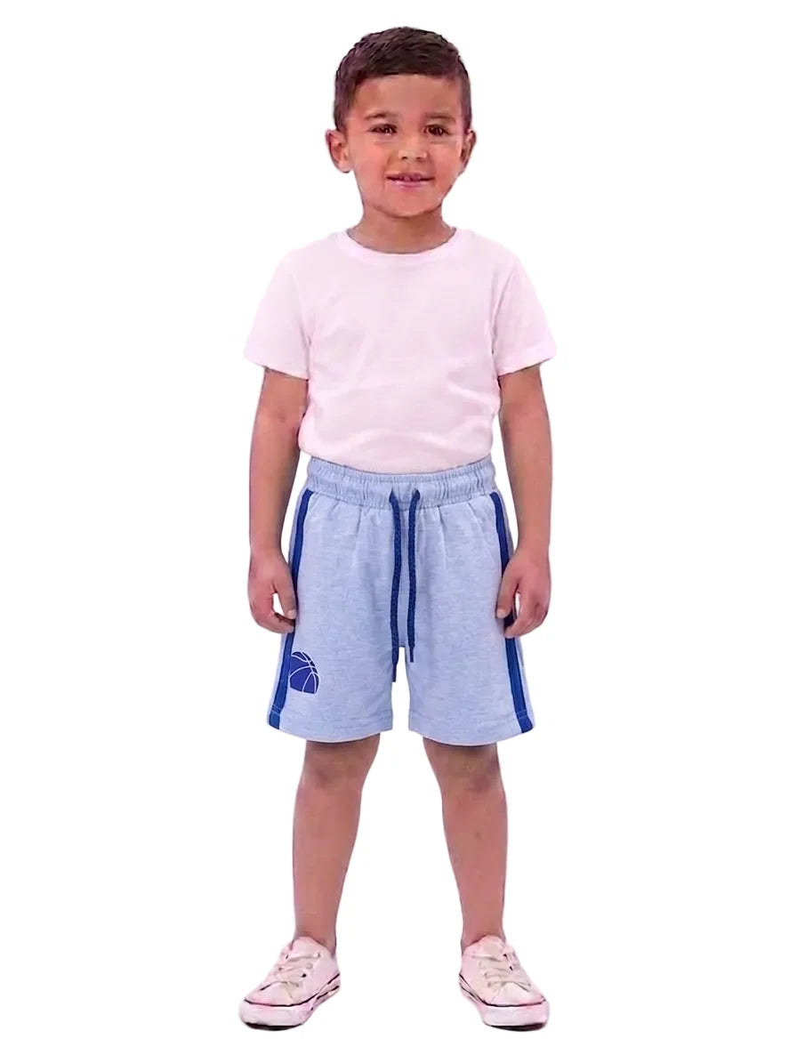 Boys' Athletic Shorts – Sporty Side Stripe