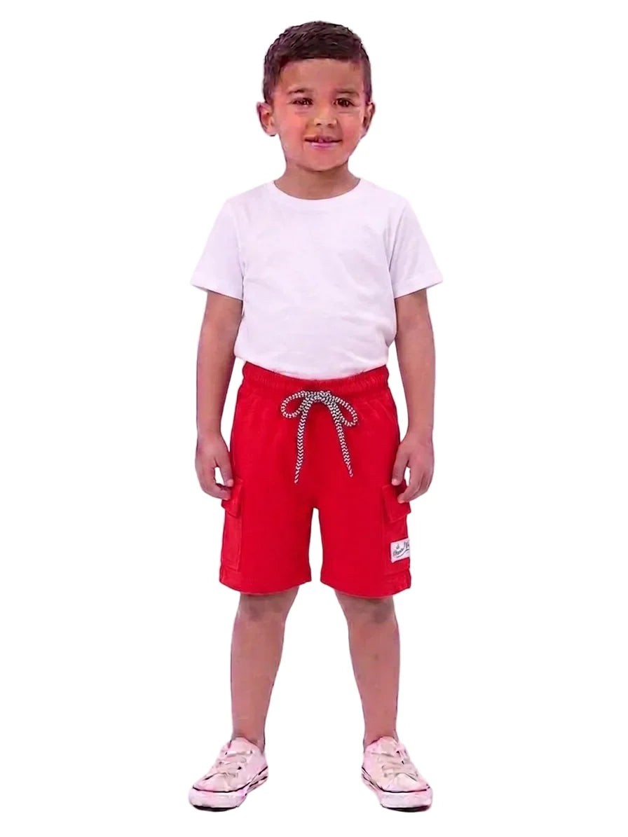 Boys' Athletic Shorts – Sporty Side Stripe