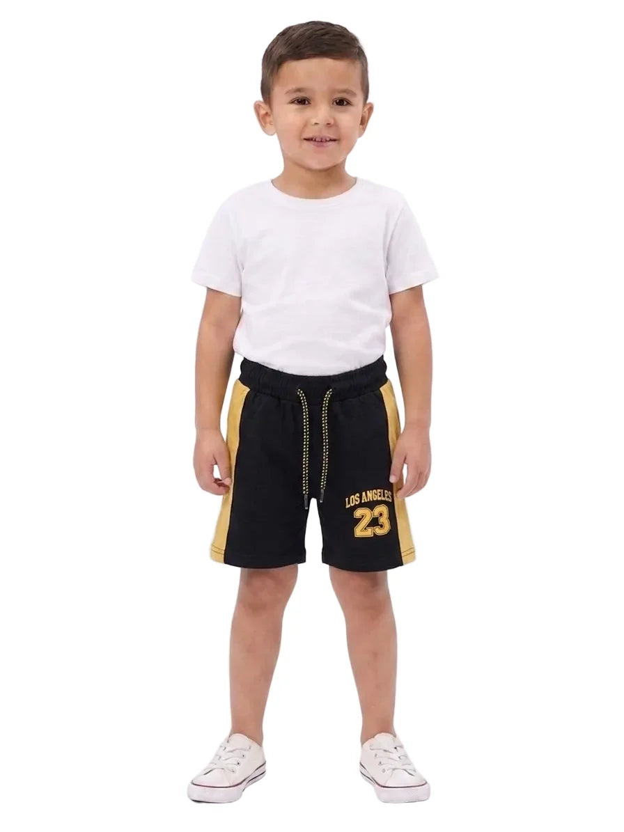Boys' Athletic Shorts – Sporty Side Stripe