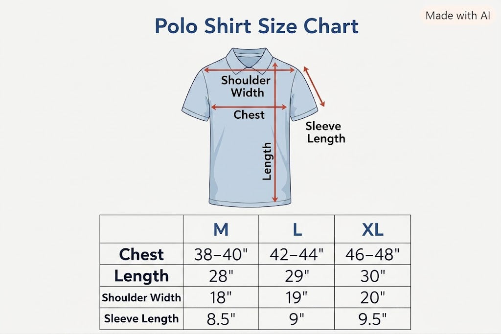 Signature Men’s Breathable Dri-Fit Imported Polo detailed image