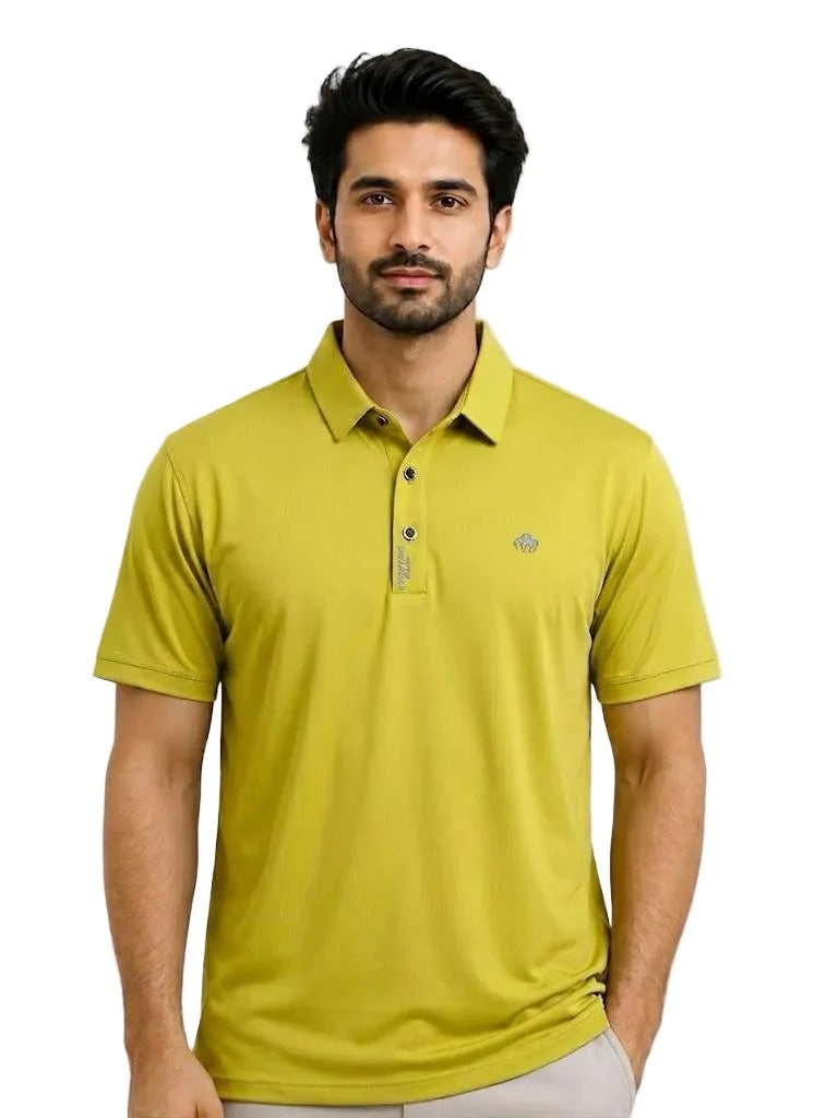 Men’s Lavender Dri Fit Short Sleeve Polo Shirt