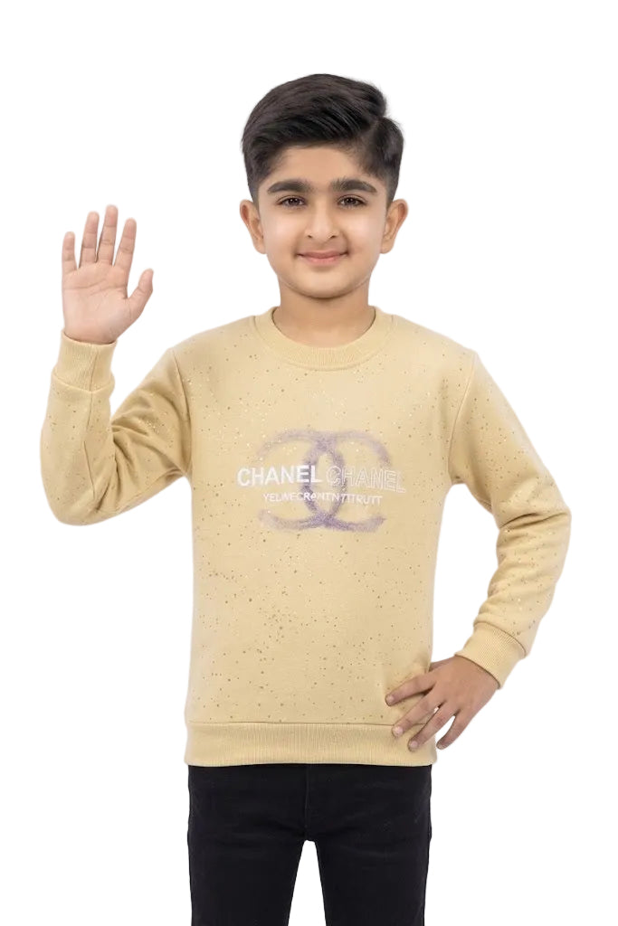 Boys Graphic Winter Sweatshirt – Warm & Stylish Casual Wear