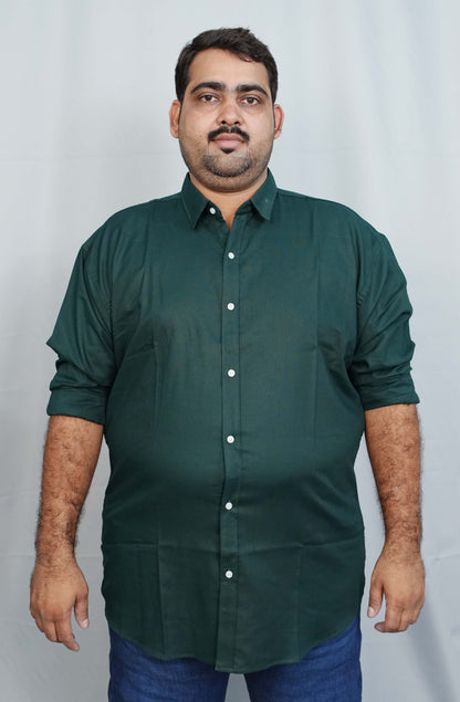 Plus Size Green Casual shirt