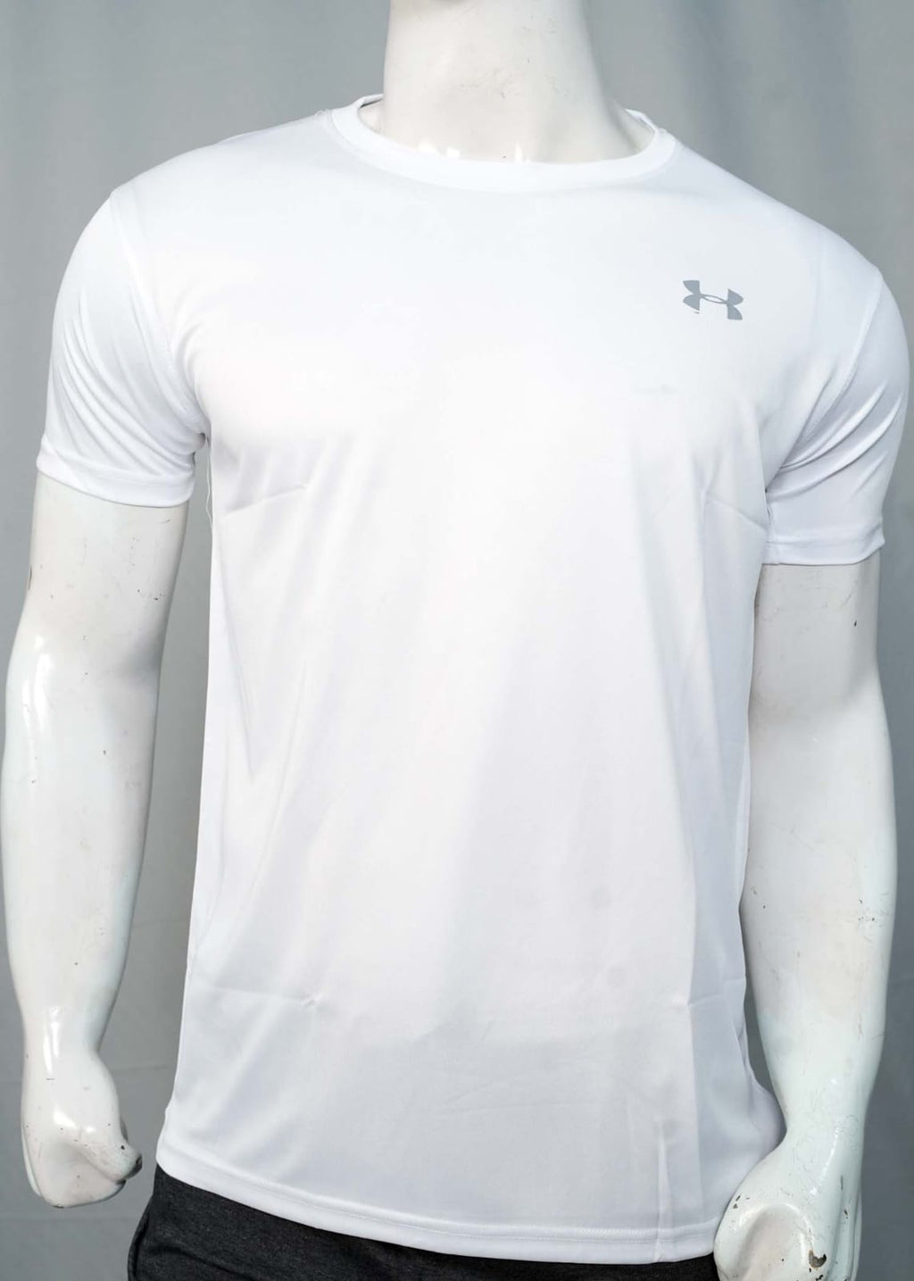 white Dry Fit T shirts-alnoor cloths pk