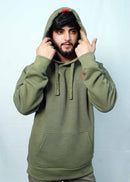 Men’s Cozy Light Green winter Hood