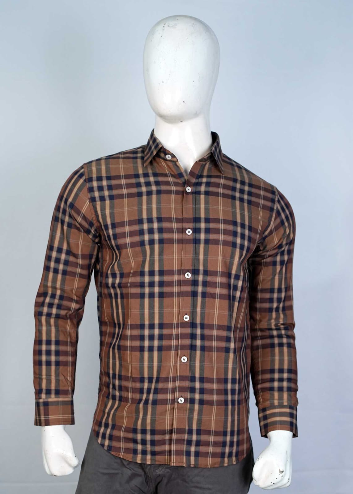 Men's Casual Checkered Shirt