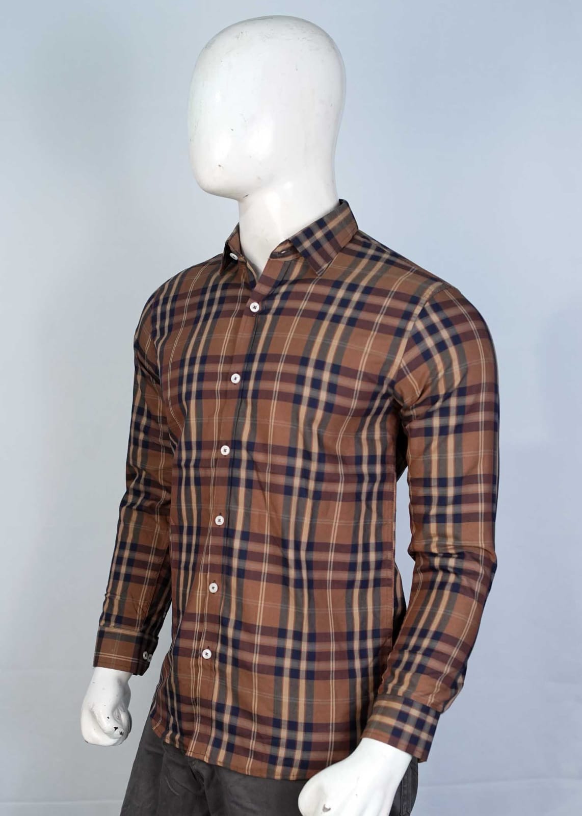 Men's Casual Checkered Shirt