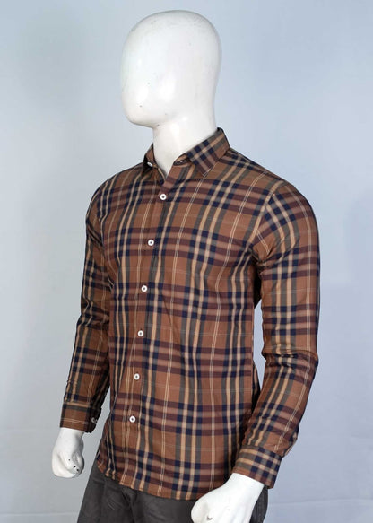 Men's Casual Checkered Shirt
