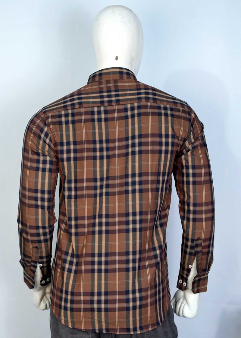 Men's Casual Checkered Shirt