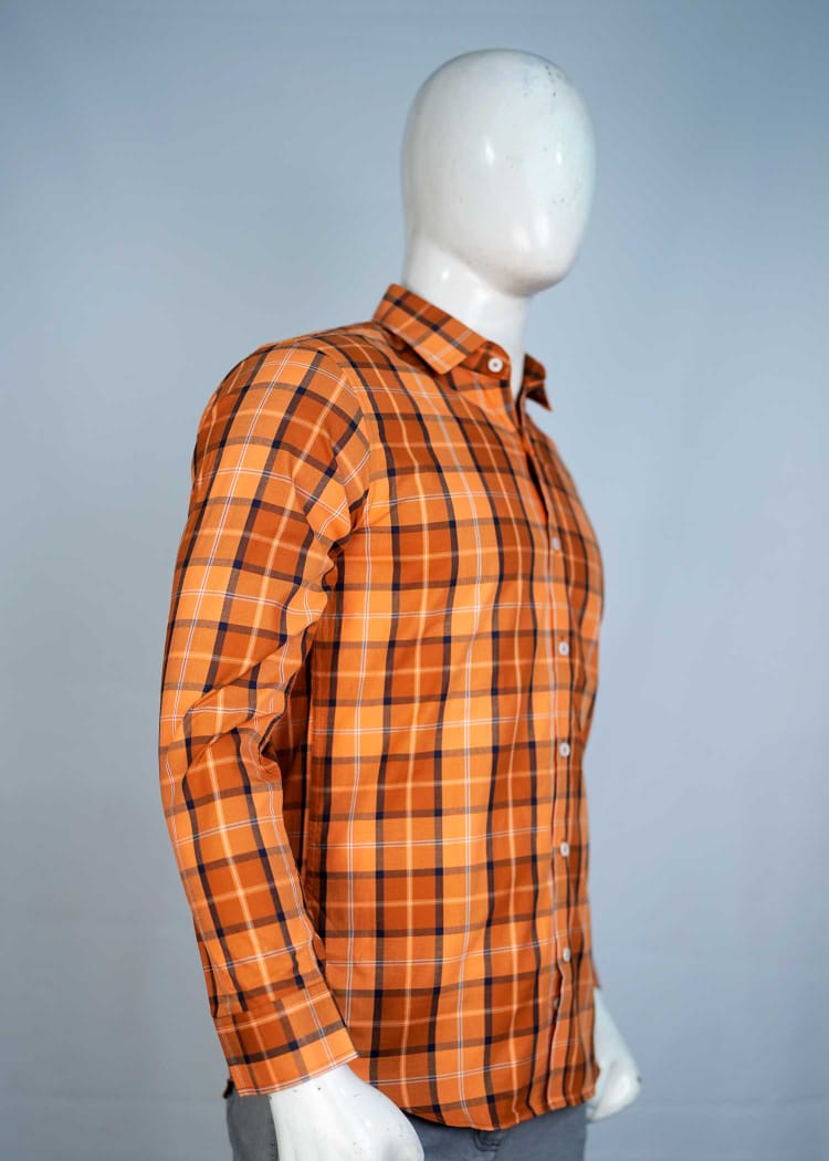 Men's Casual Plaid Shirt