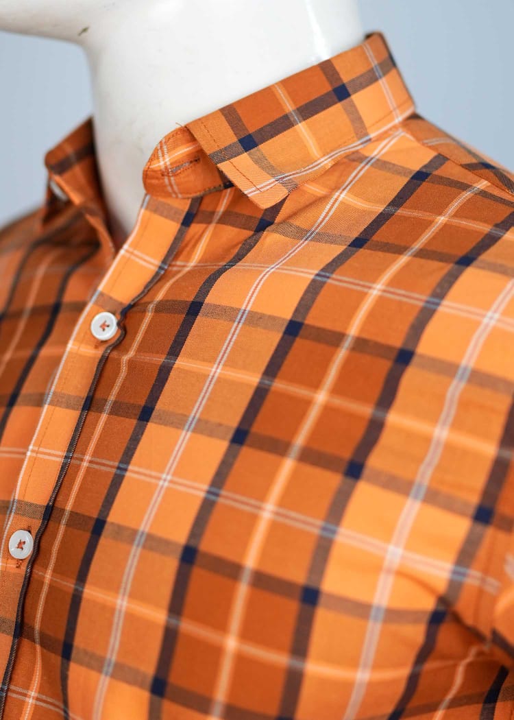 Men's Casual Plaid Shirt