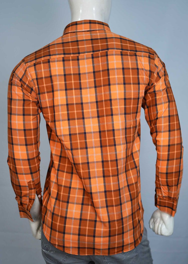 Men's Casual Plaid Shirt