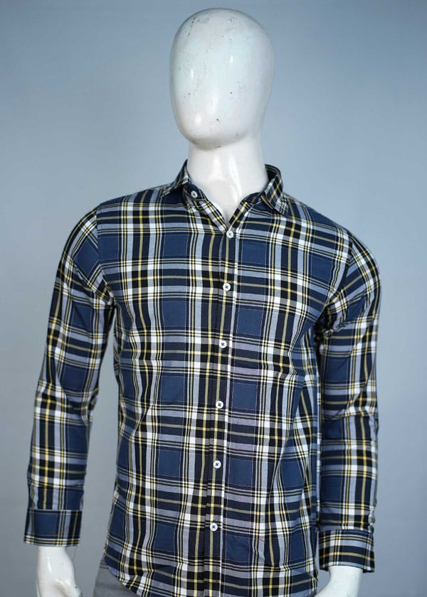 Men's Casual Checkered Shirt