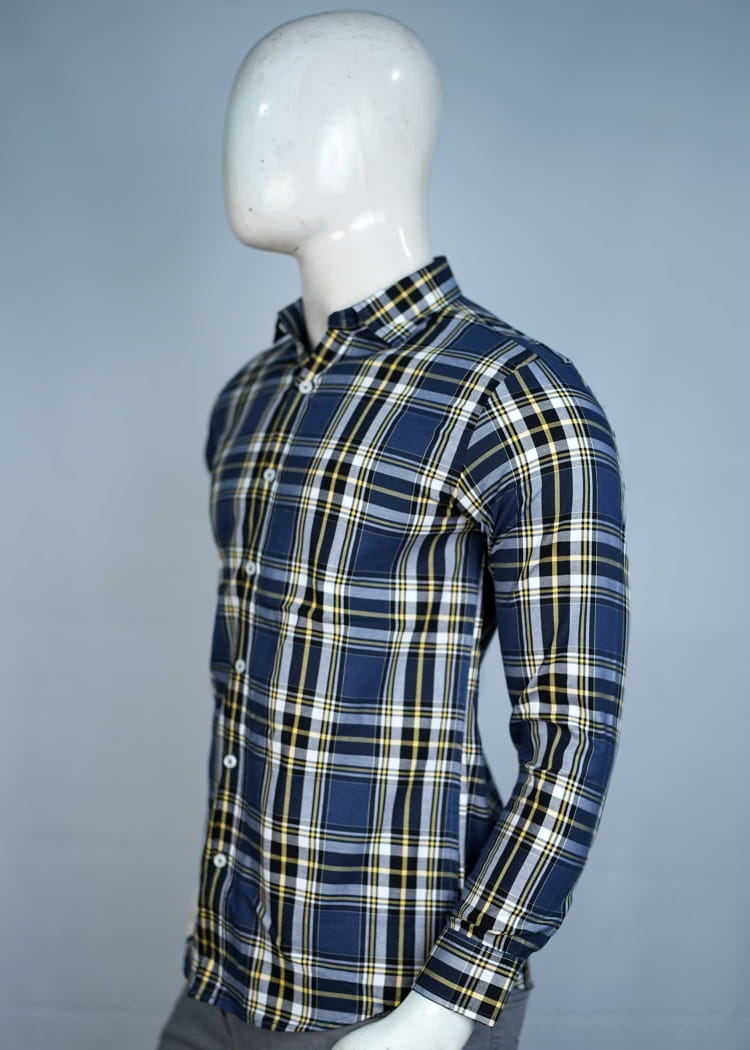 Men's Casual Checkered Shirt