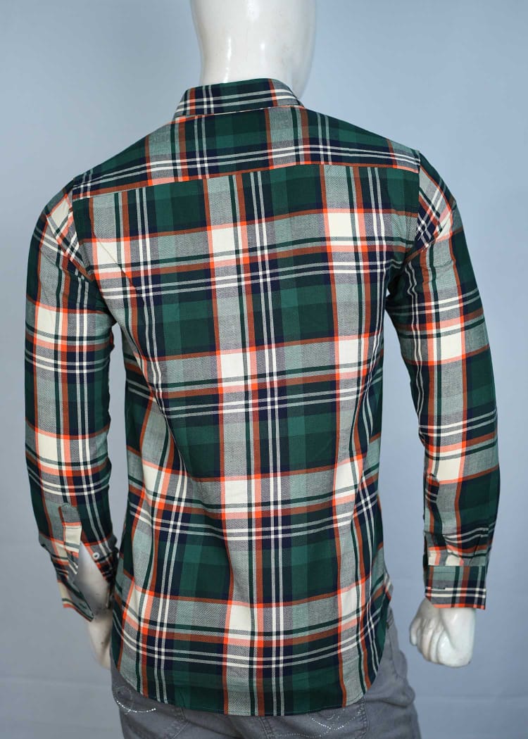 Men's Casual Plaid Shirt