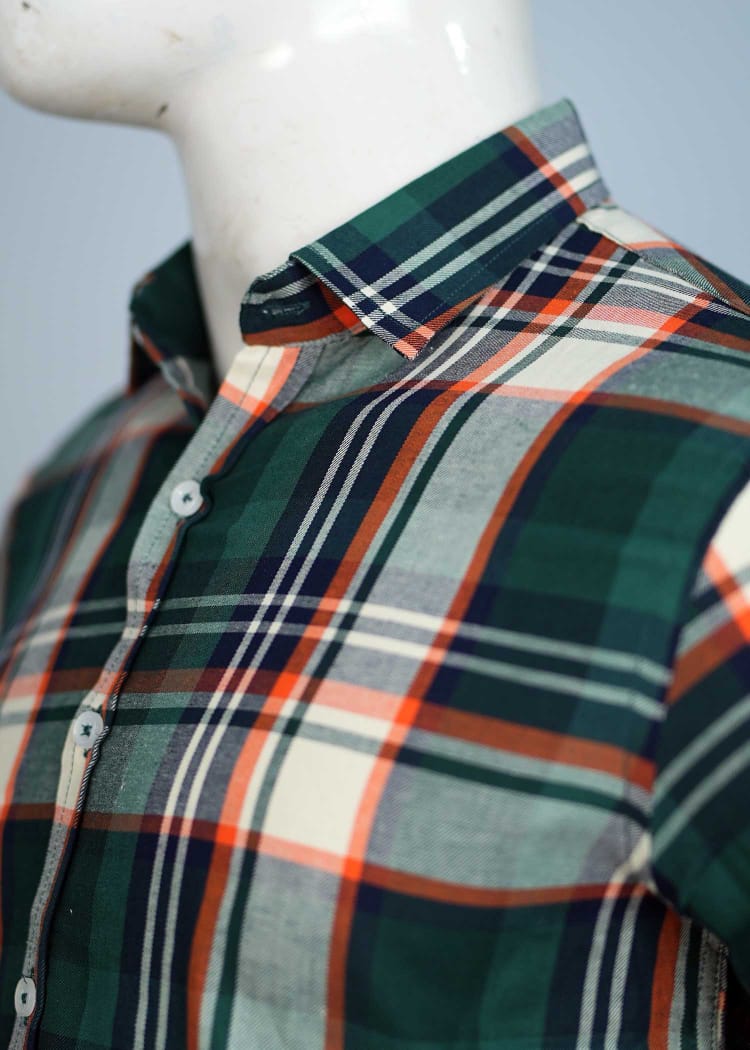 Men's Casual Plaid Shirt