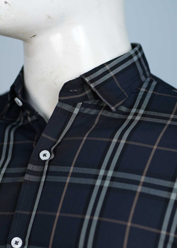 Men's Casual Checkered Shirt