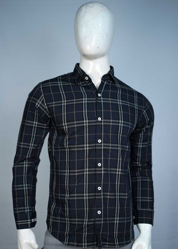 Men's Casual Checkered Shirt