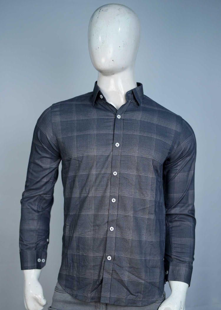 Men's Casual Plaid Shirt