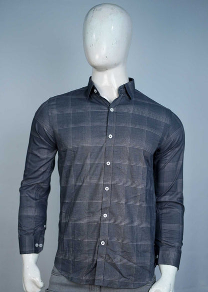 Men's Casual Plaid Shirt
